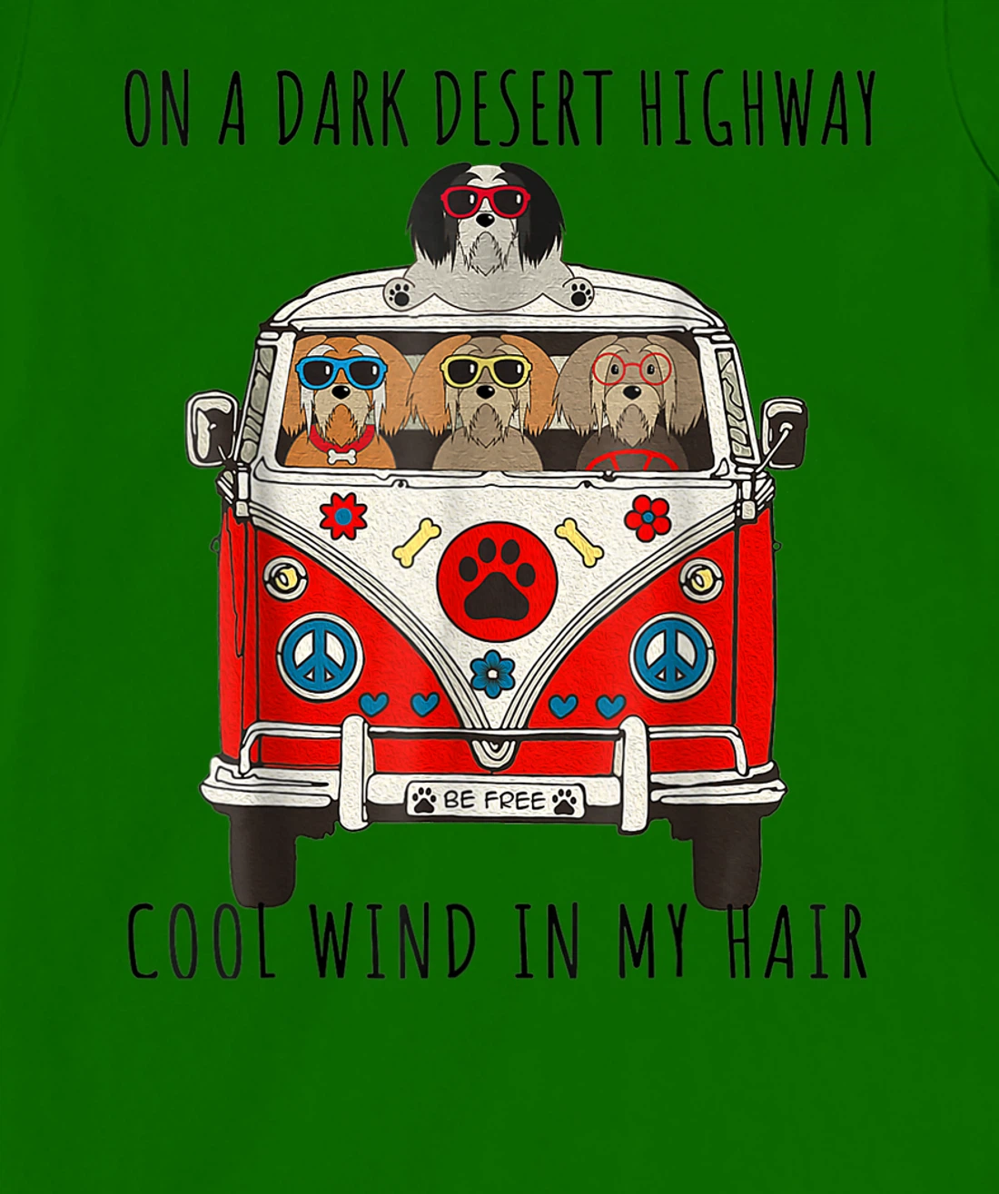 On a dark desert highway cool wind in my hair T-Shirt, Women T-Shirt