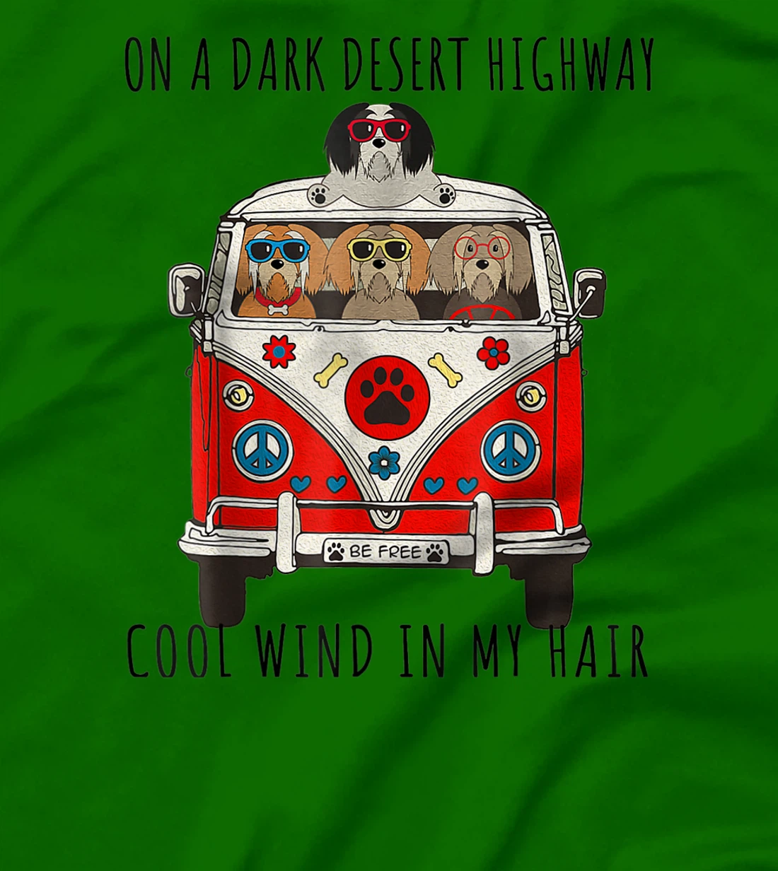 On a dark desert highway cool wind in my hair T-Shirt, Women T-Shirt