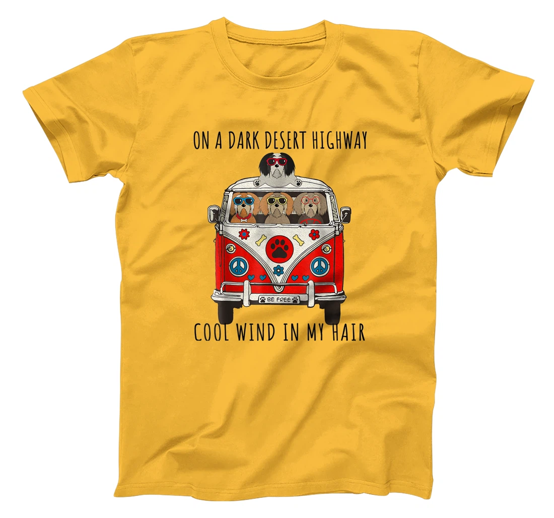 On a dark desert highway cool wind in my hair T-Shirt, Women T-Shirt