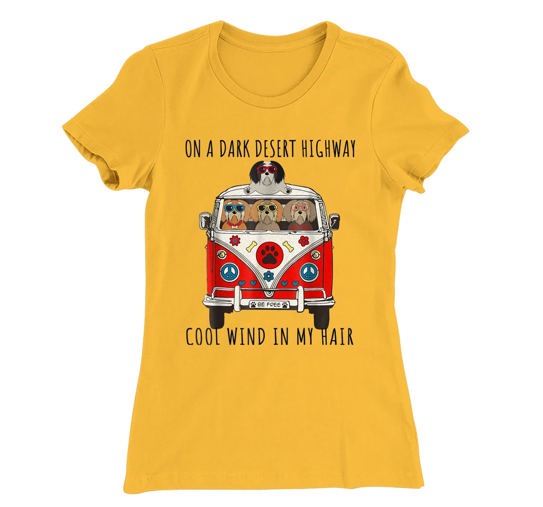 On a dark desert highway cool wind in my hair T-Shirt, Women T-Shirt