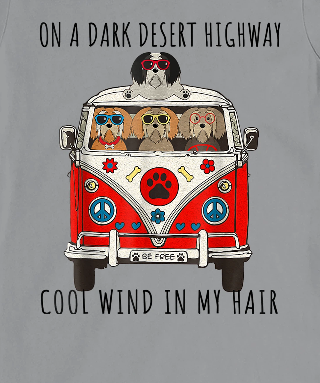 On a dark desert highway cool wind in my hair T-Shirt, Women T-Shirt