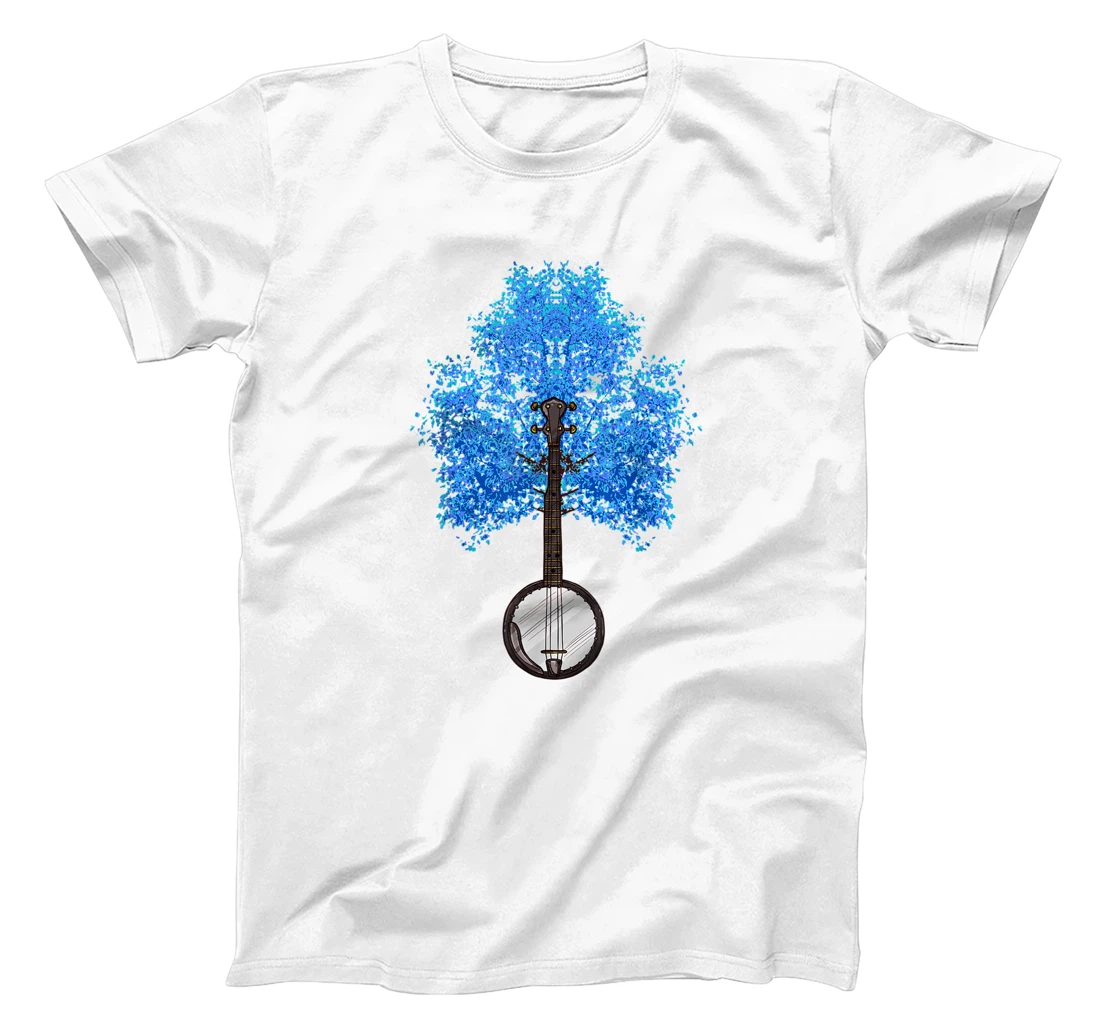 Bluegrass Banjo Music Bluegrass Banjo Tree My Grass Is Blue T-Shirt, Kid T-Shirt and Women T-Shirt