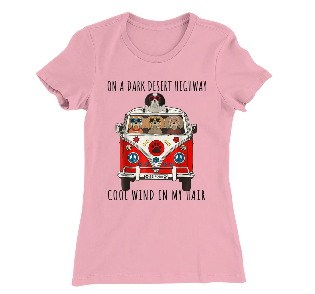 On a dark desert highway cool wind in my hair T-Shirt, Women T-Shirt