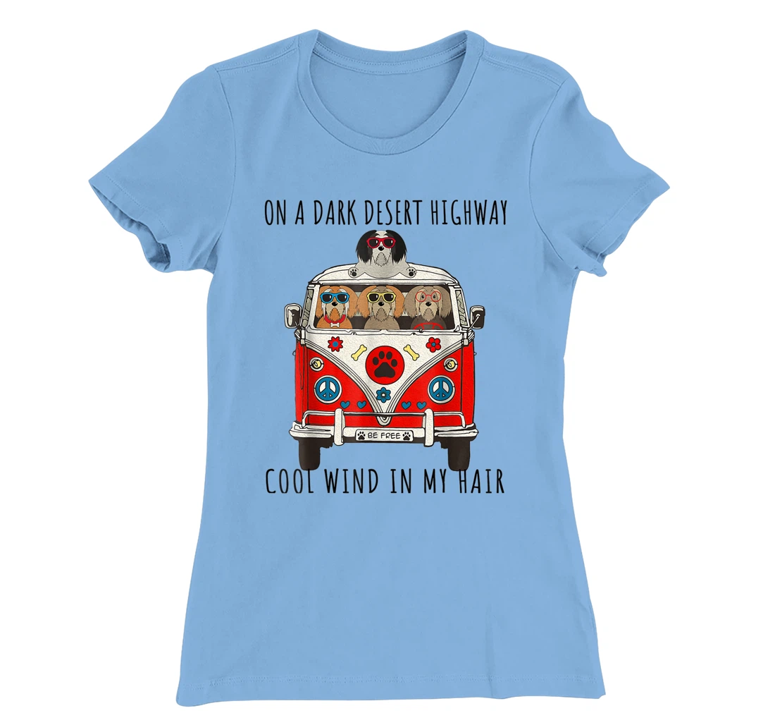 On a dark desert highway cool wind in my hair T-Shirt, Women T-Shirt