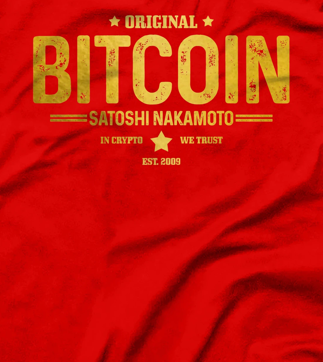Bitcoin Est. 2009 HODL Crypto Currency BTC Trader Investor T-Shirt
