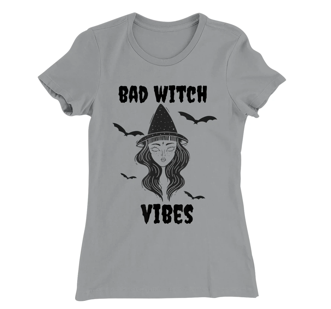 Bad Witch Vibes T-Shirt, Women T-Shirt