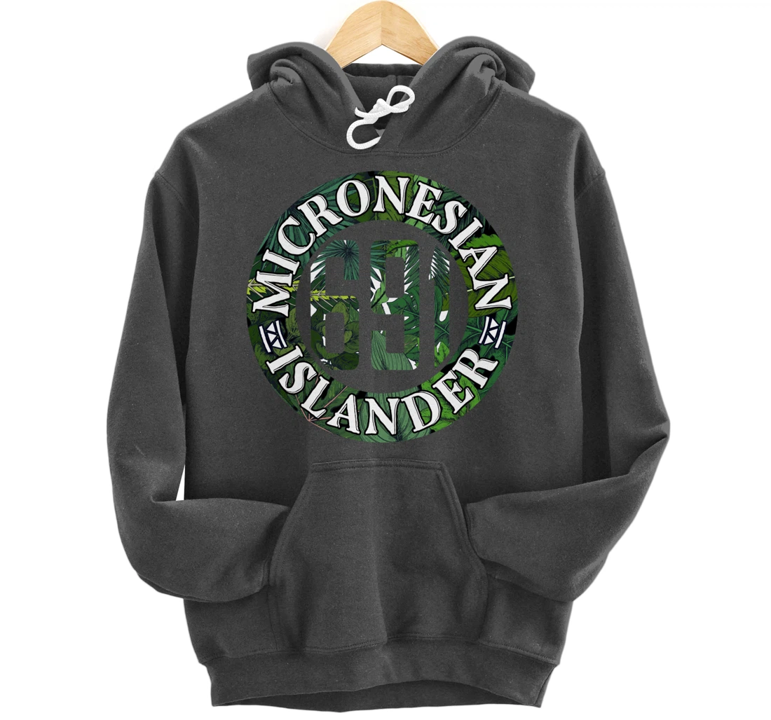 Micronesia 691 Pohnpei Chuuk Kosrae Yap Pullover Hoodie