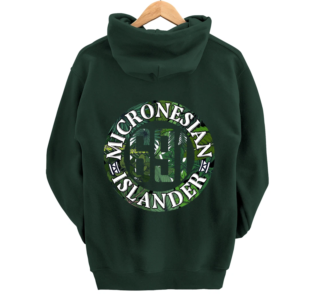 Micronesia 691 Pohnpei Chuuk Kosrae Yap Pullover Hoodie