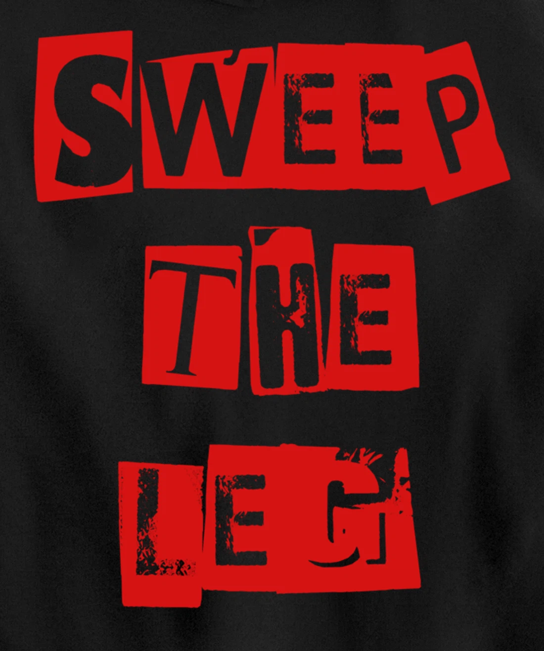 Awesome Sweep the Leg Pullover Hoodie