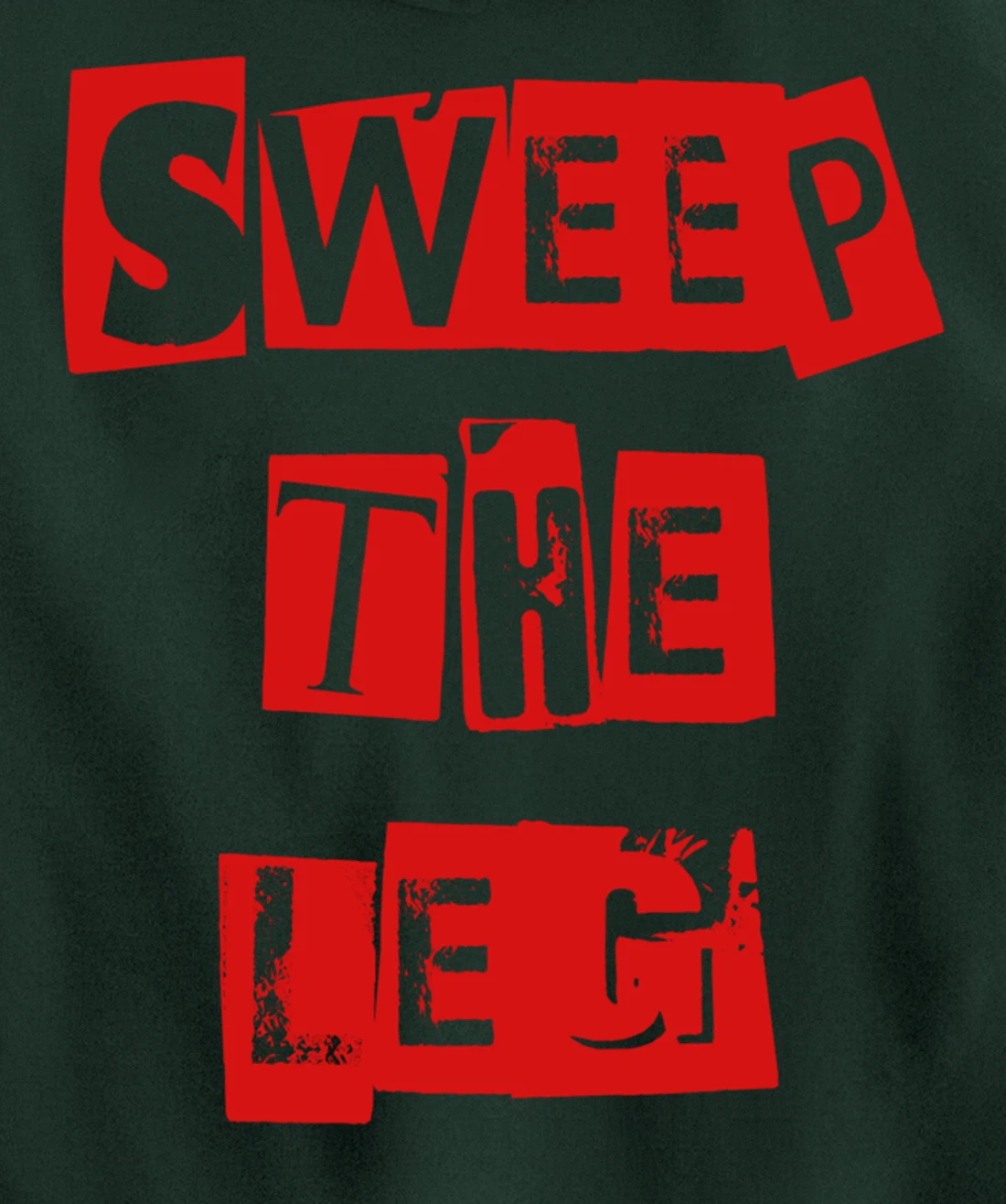 Awesome Sweep the Leg Pullover Hoodie