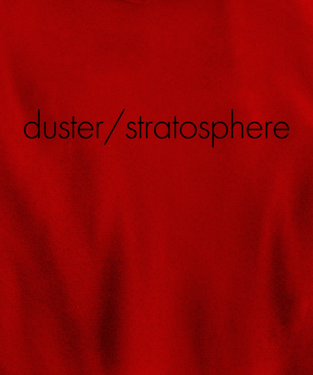 Duster Indie Rock Noise Drone Band Stratosphere Graphic Pullover Hoodie