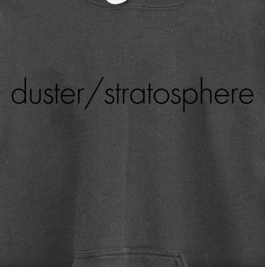 Duster Indie Rock Noise Drone Band Stratosphere Graphic Pullover Hoodie
