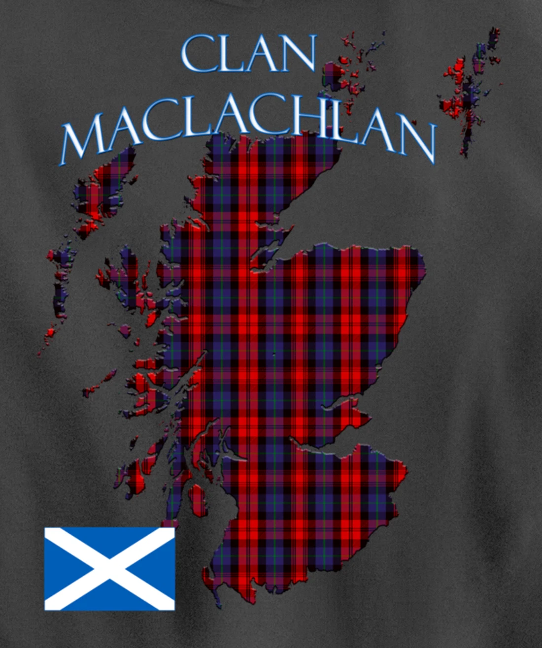 MacLachlan Scottish Clan Tartan Scotland Pullover Hoodie