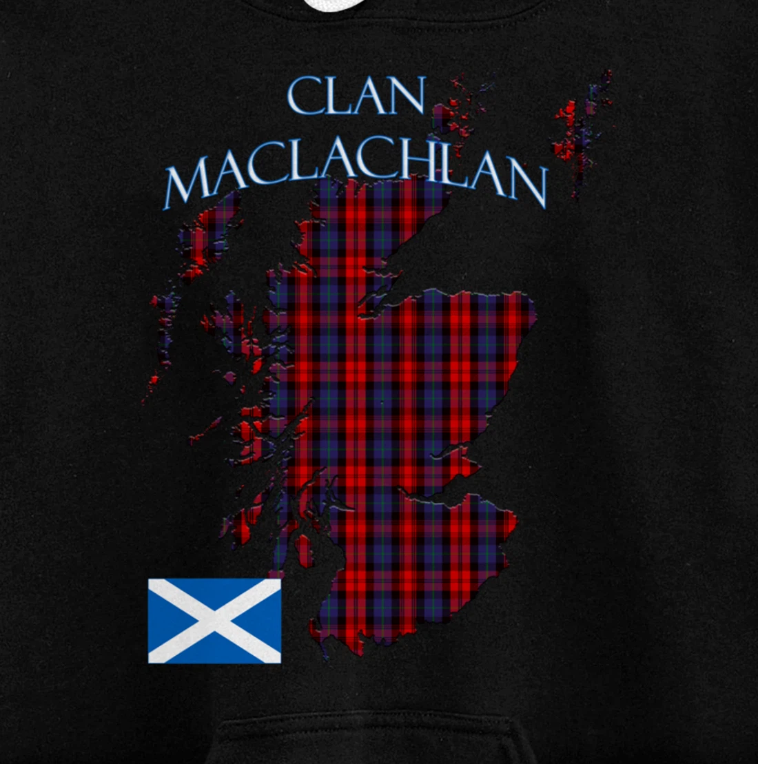 MacLachlan Scottish Clan Tartan Scotland Pullover Hoodie