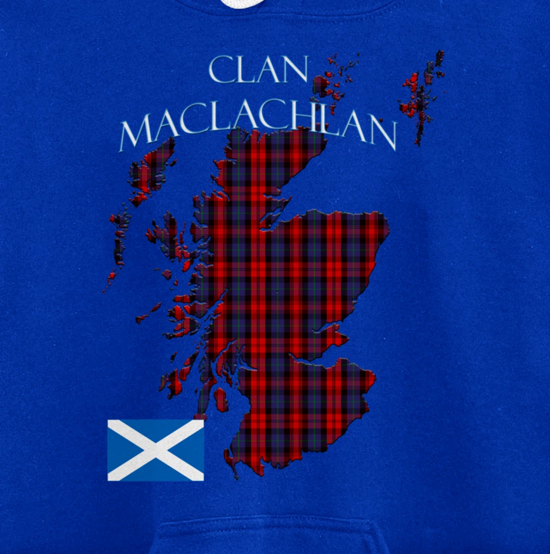 MacLachlan Scottish Clan Tartan Scotland Pullover Hoodie