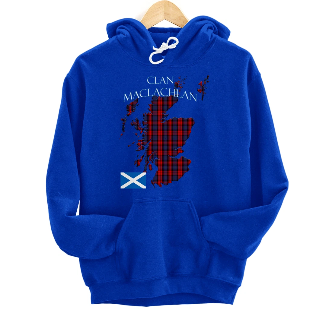 MacLachlan Scottish Clan Tartan Scotland Pullover Hoodie