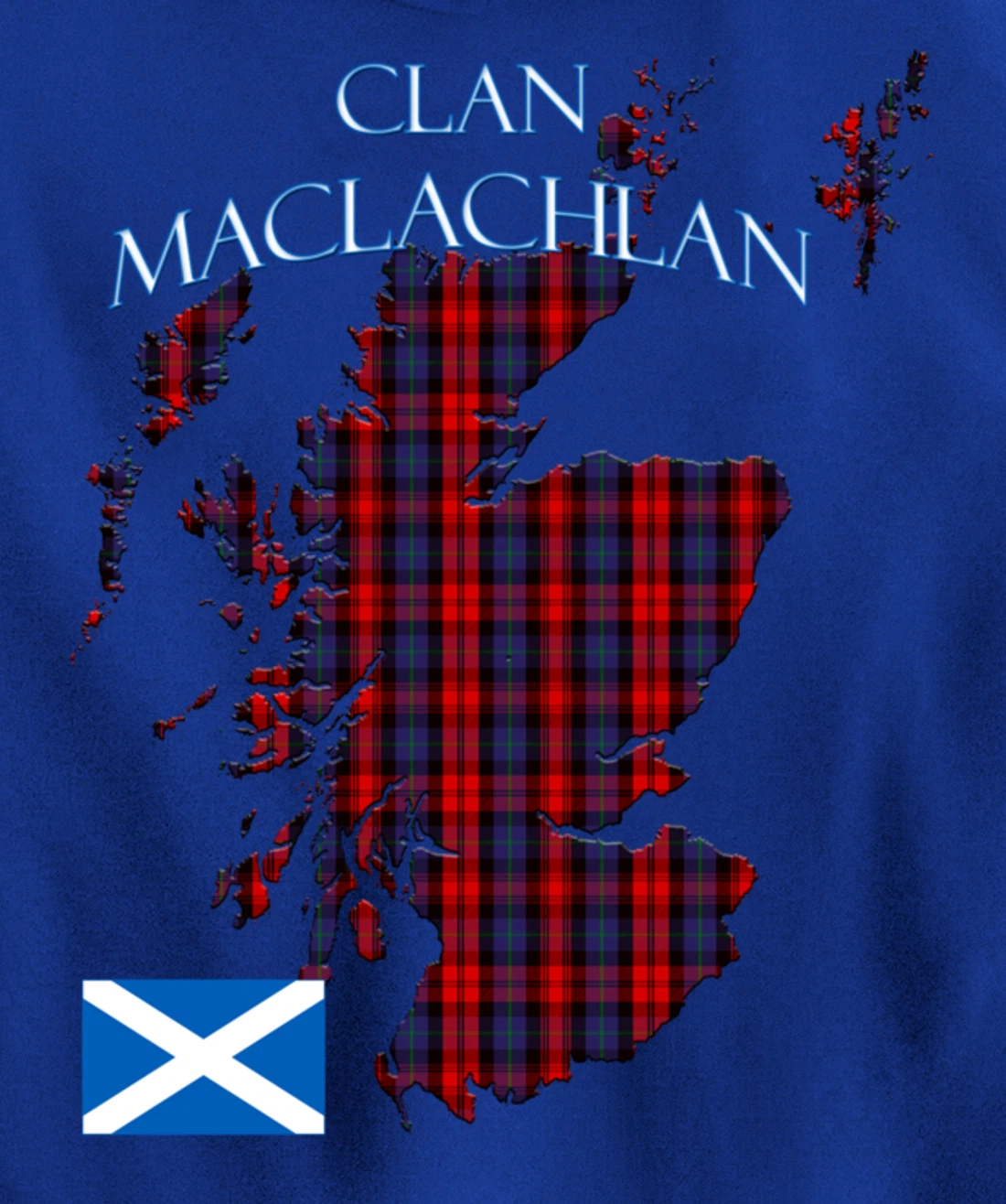 MacLachlan Scottish Clan Tartan Scotland Pullover Hoodie