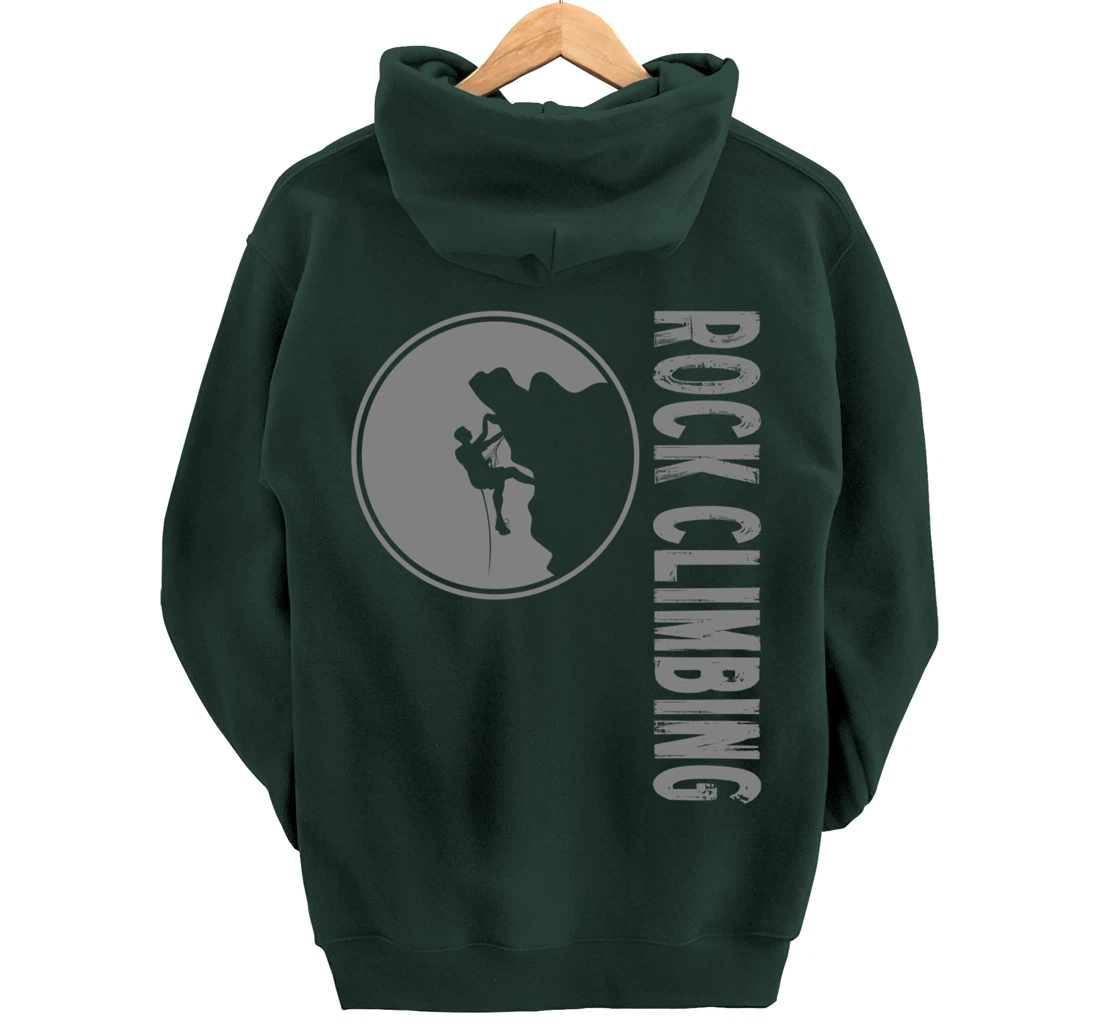 Sports Rock Climbing Pullover Hoodie