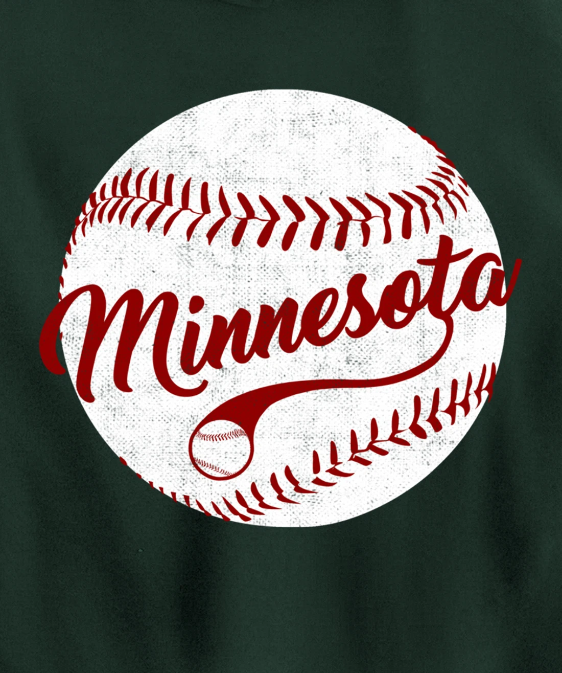 Baseball Minnesota Team Love Baseball National Pastime Men Pullover Hoodie