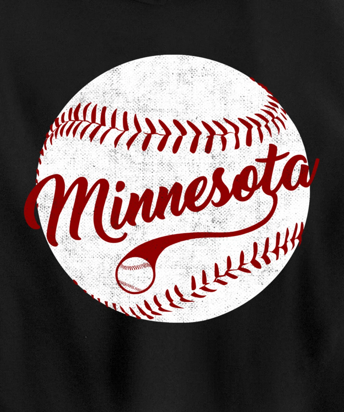 Baseball Minnesota Team Love Baseball National Pastime Men Pullover Hoodie
