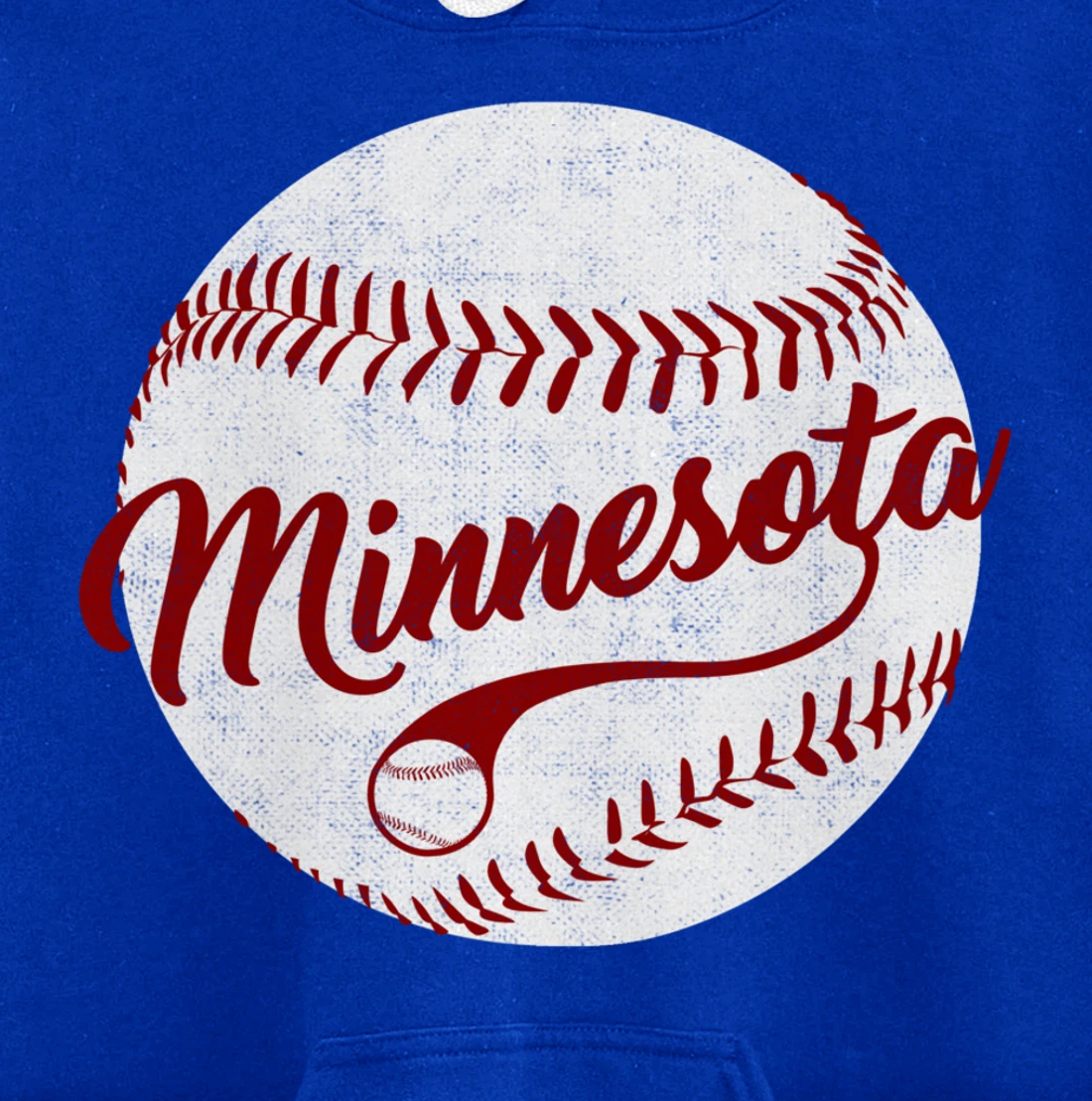 Baseball Minnesota Team Love Baseball National Pastime Men Pullover Hoodie