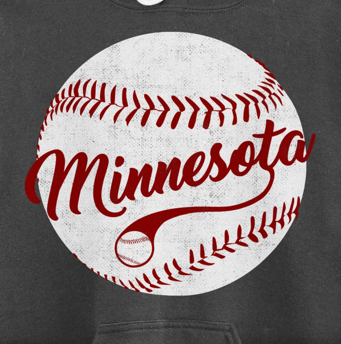 Baseball Minnesota Team Love Baseball National Pastime Men Pullover Hoodie