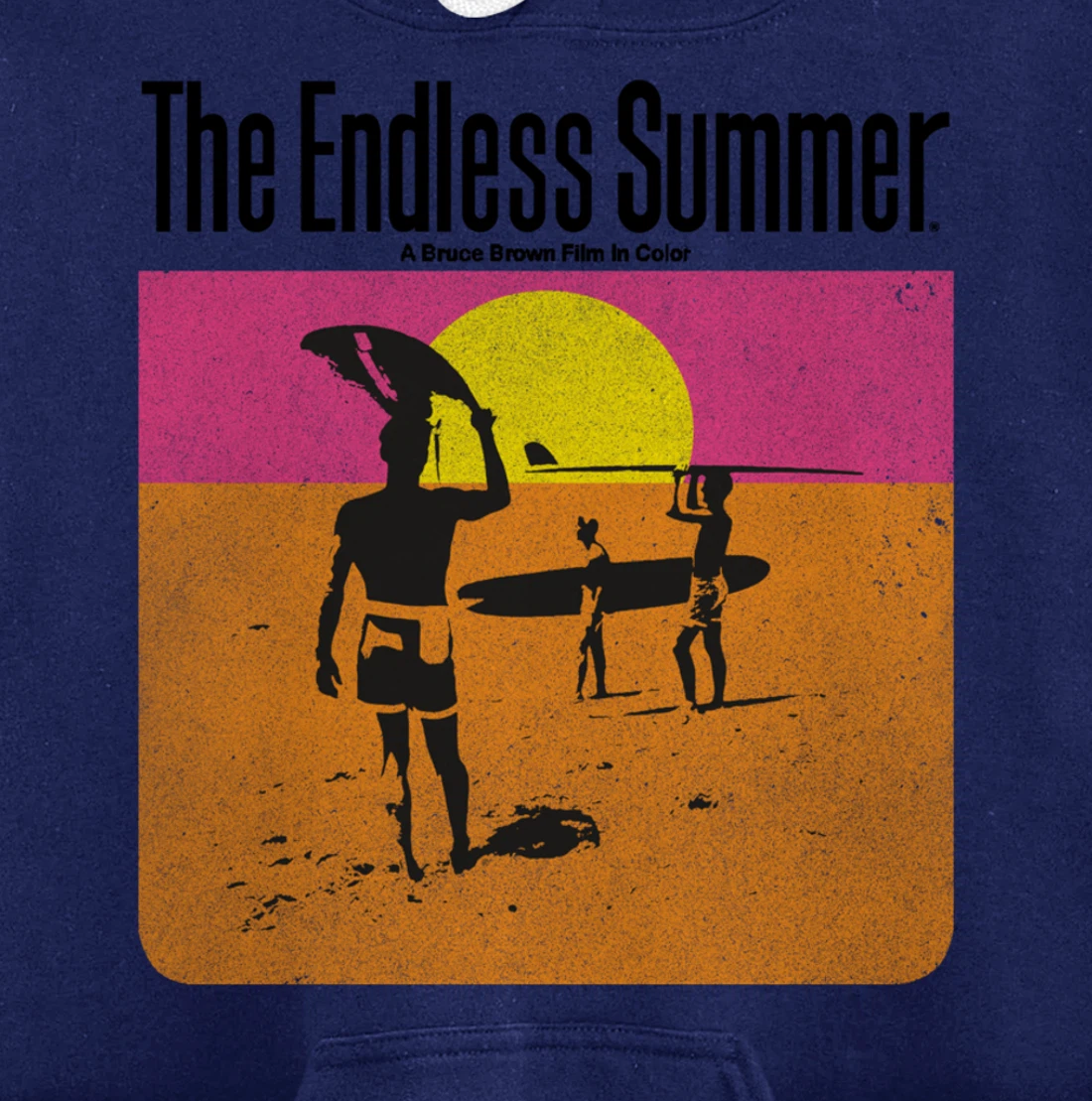 The Endless Summer 1966 Classic Surf Movie 60s Vintage Surf Pullover Hoodie