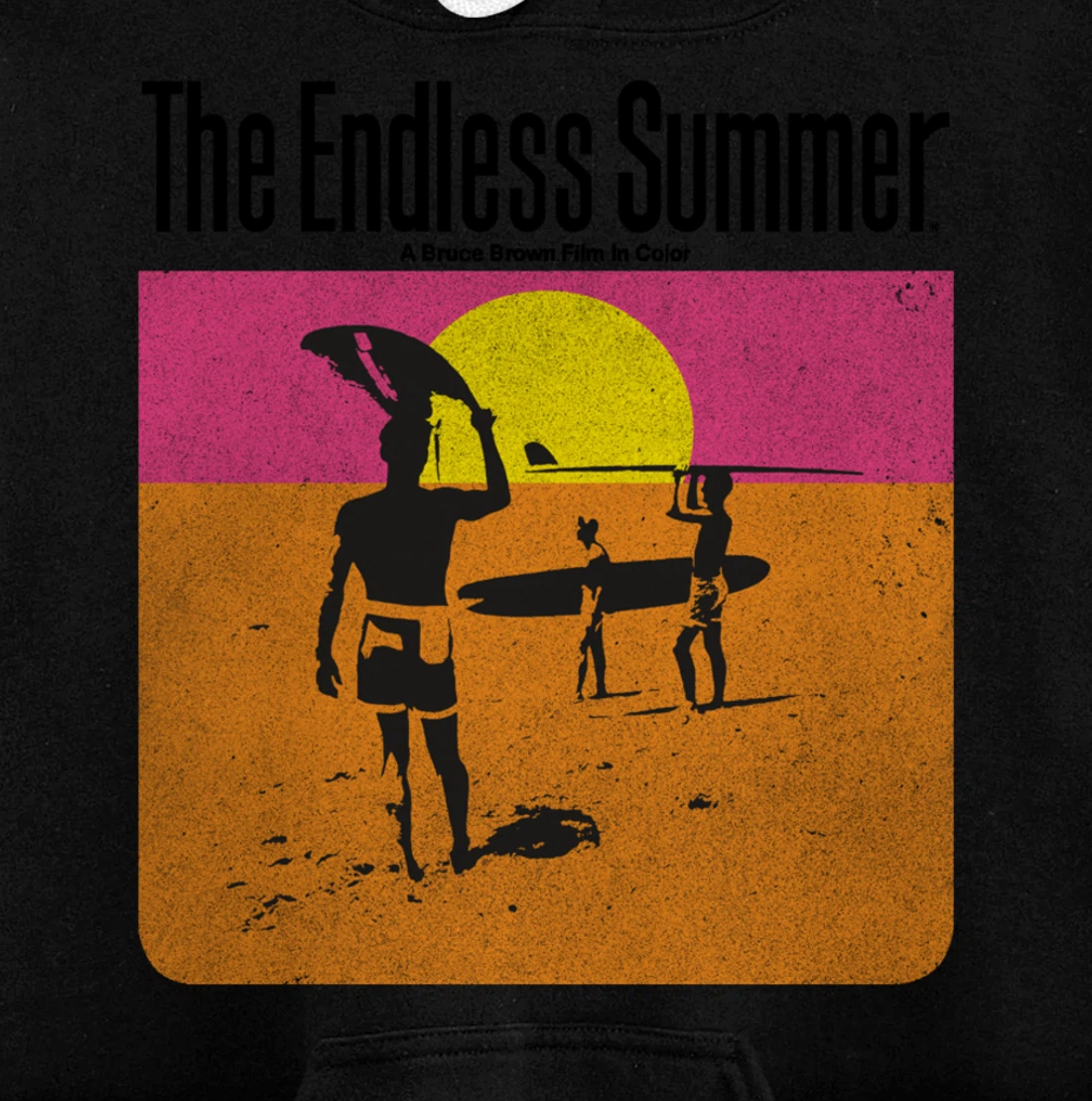 The Endless Summer 1966 Classic Surf Movie 60s Vintage Surf Pullover Hoodie
