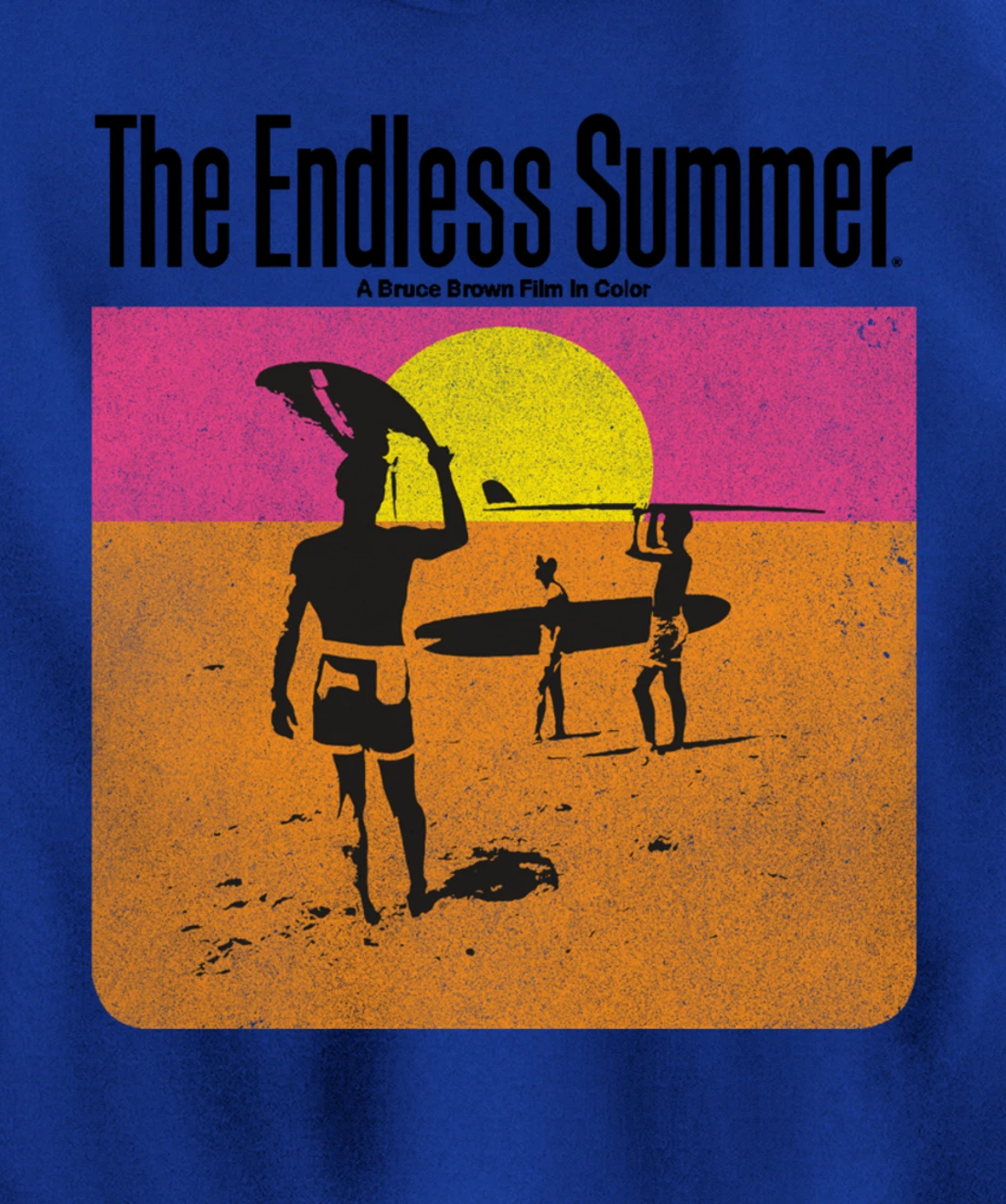 The Endless Summer 1966 Classic Surf Movie 60s Vintage Surf Pullover Hoodie