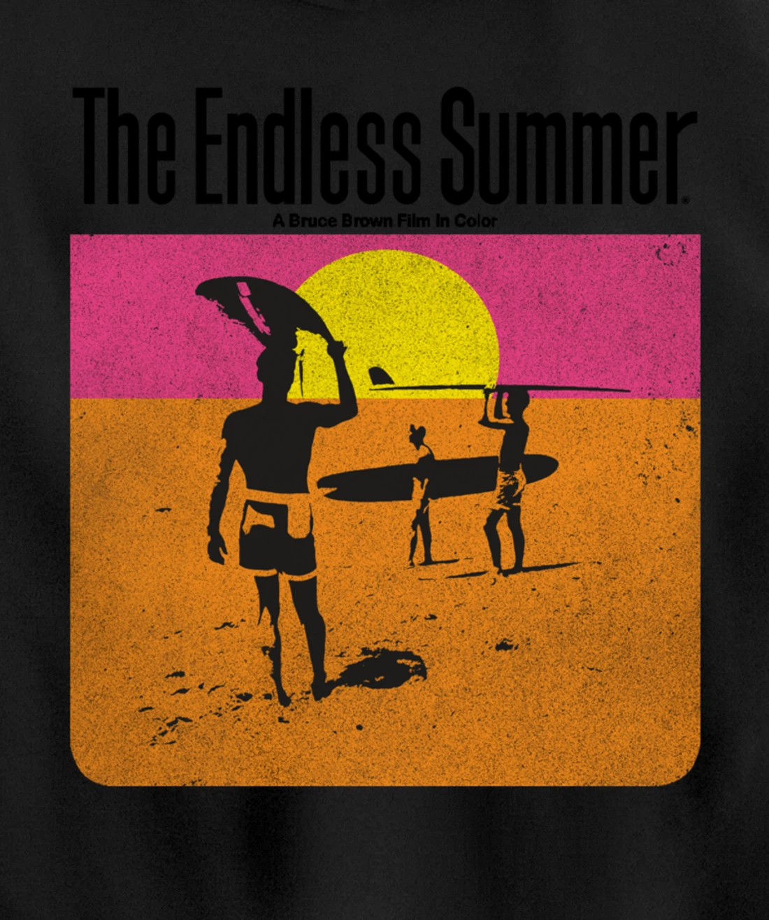 The Endless Summer 1966 Classic Surf Movie 60s Vintage Surf Pullover Hoodie