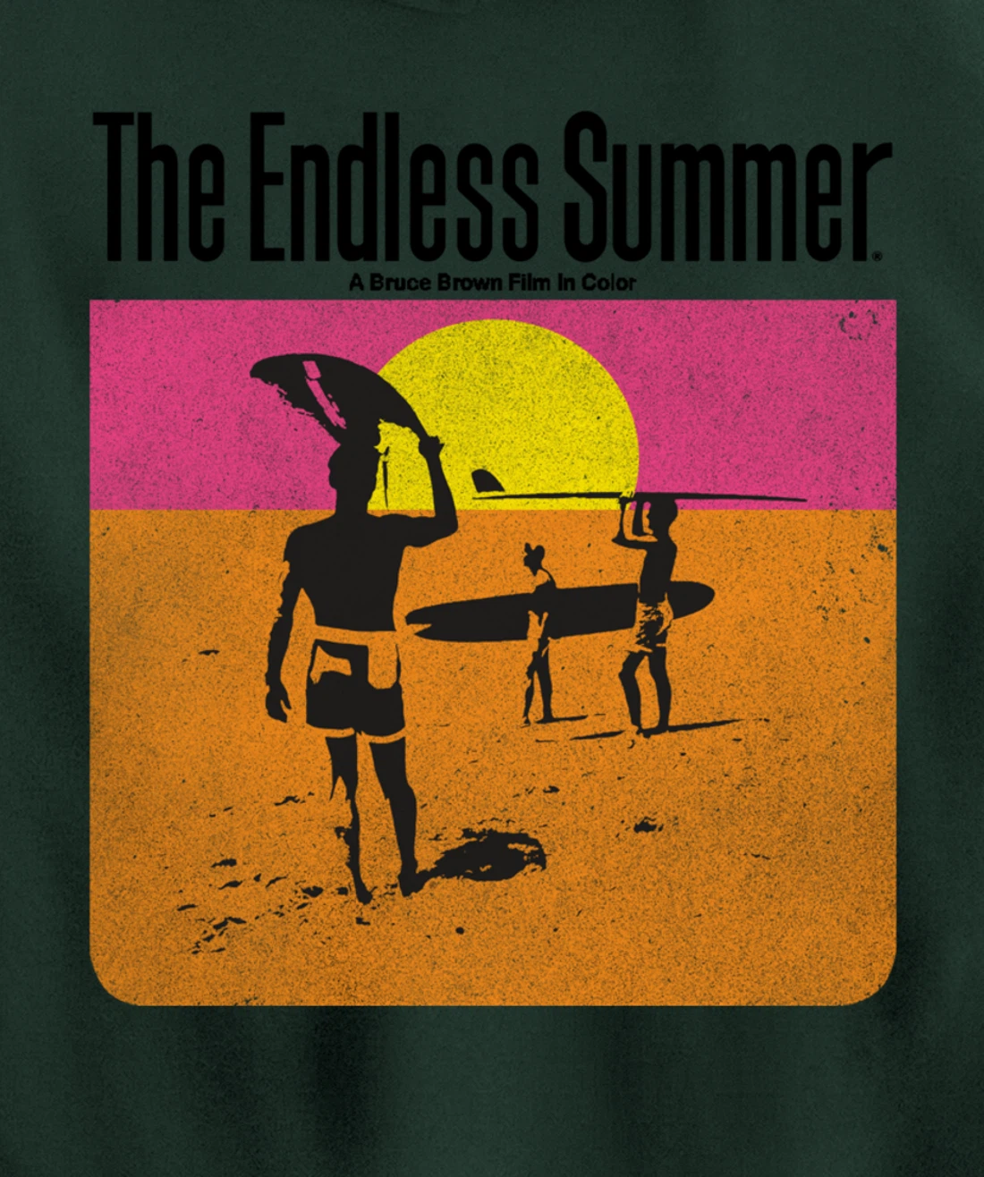 The Endless Summer 1966 Classic Surf Movie 60s Vintage Surf Pullover Hoodie
