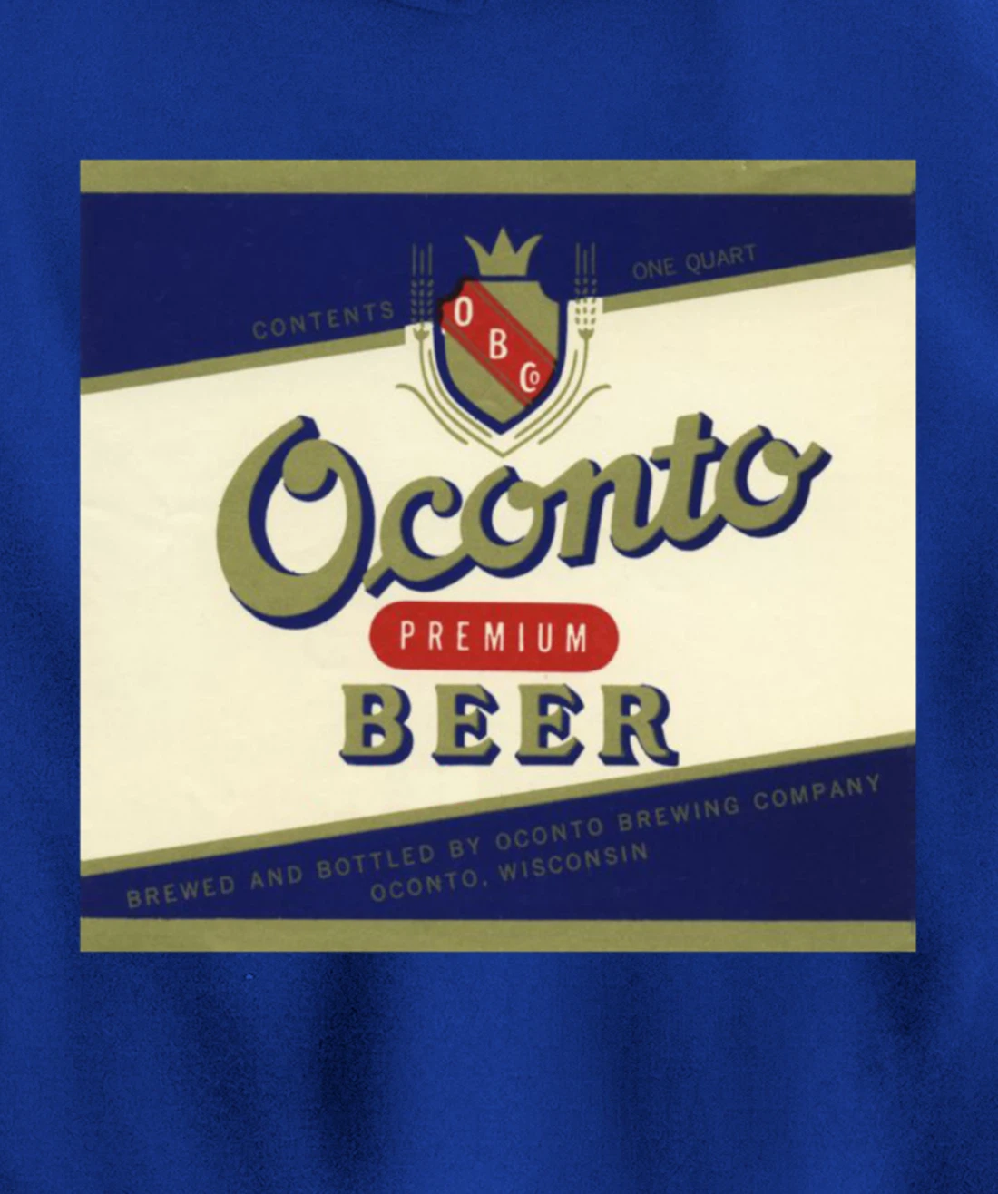 Oconto Beer Pullover Hoodie