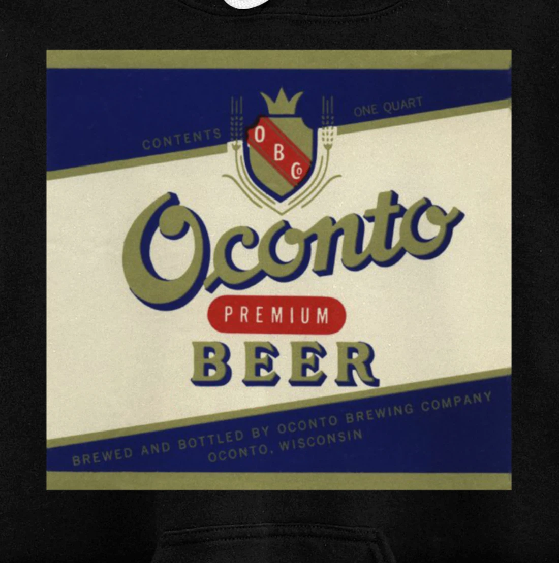Oconto Beer Pullover Hoodie