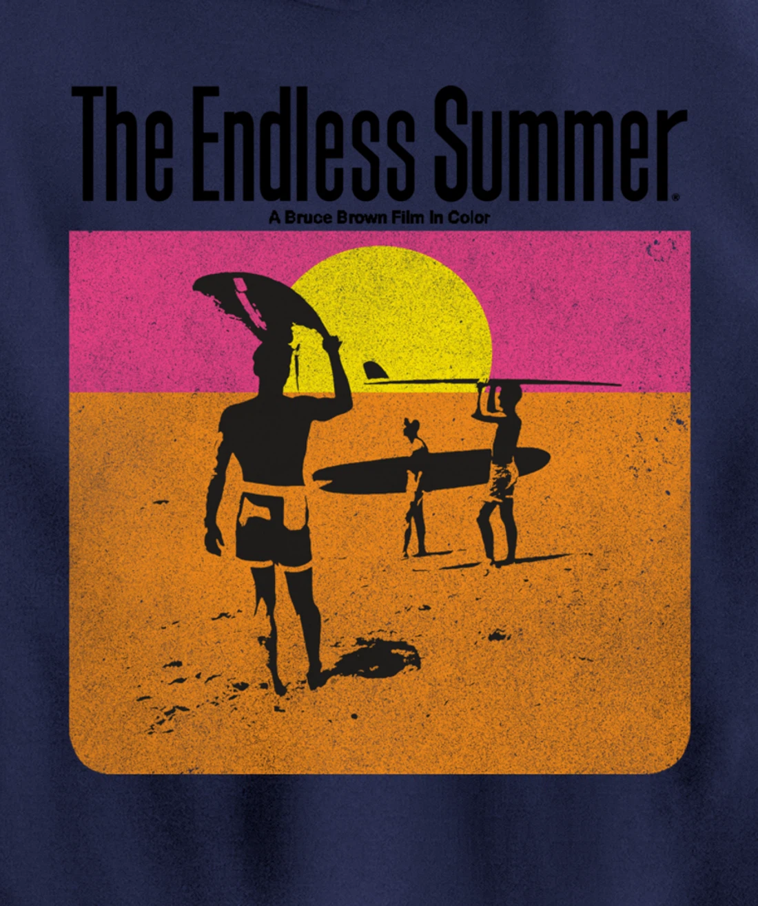The Endless Summer 1966 Classic Surf Movie 60s Vintage Surf Pullover Hoodie