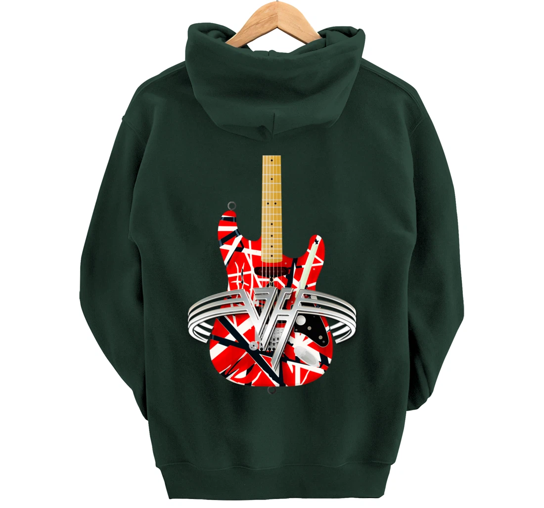 Vintage Classical Six String Electric Guitars Men, Women Pullover Hoodie