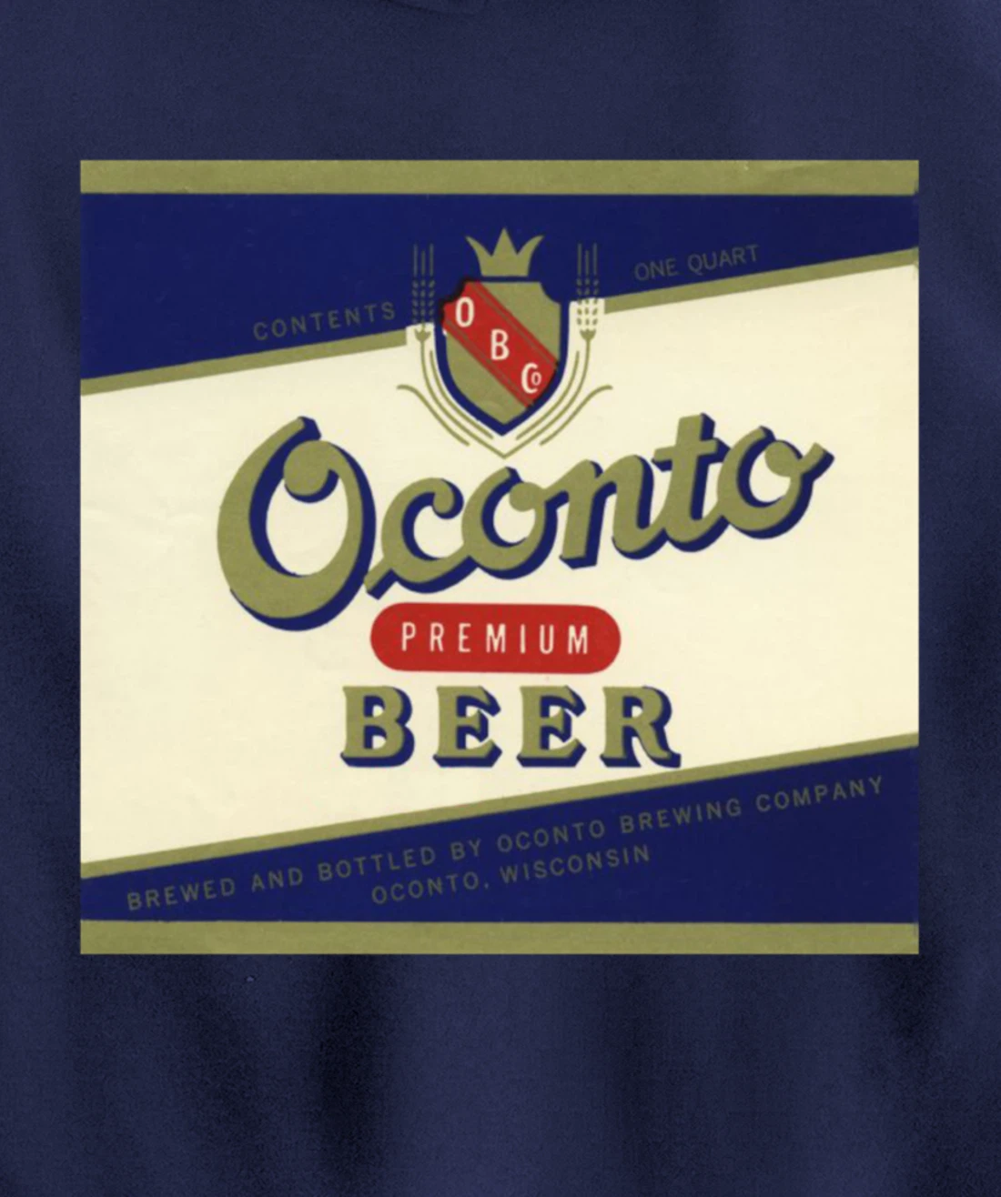 Oconto Beer Pullover Hoodie