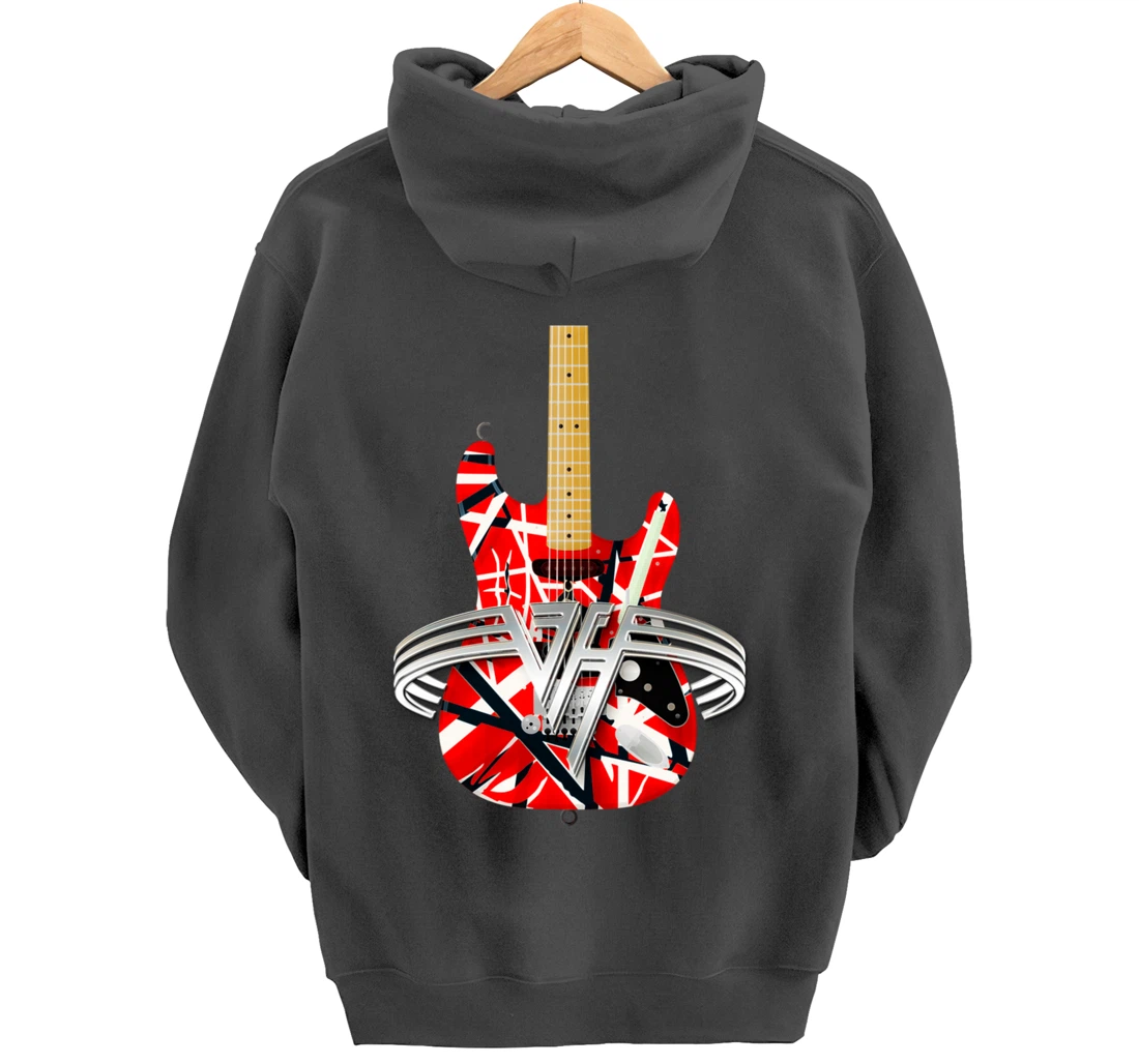 Vintage Classical Six String Electric Guitars Men, Women Pullover Hoodie