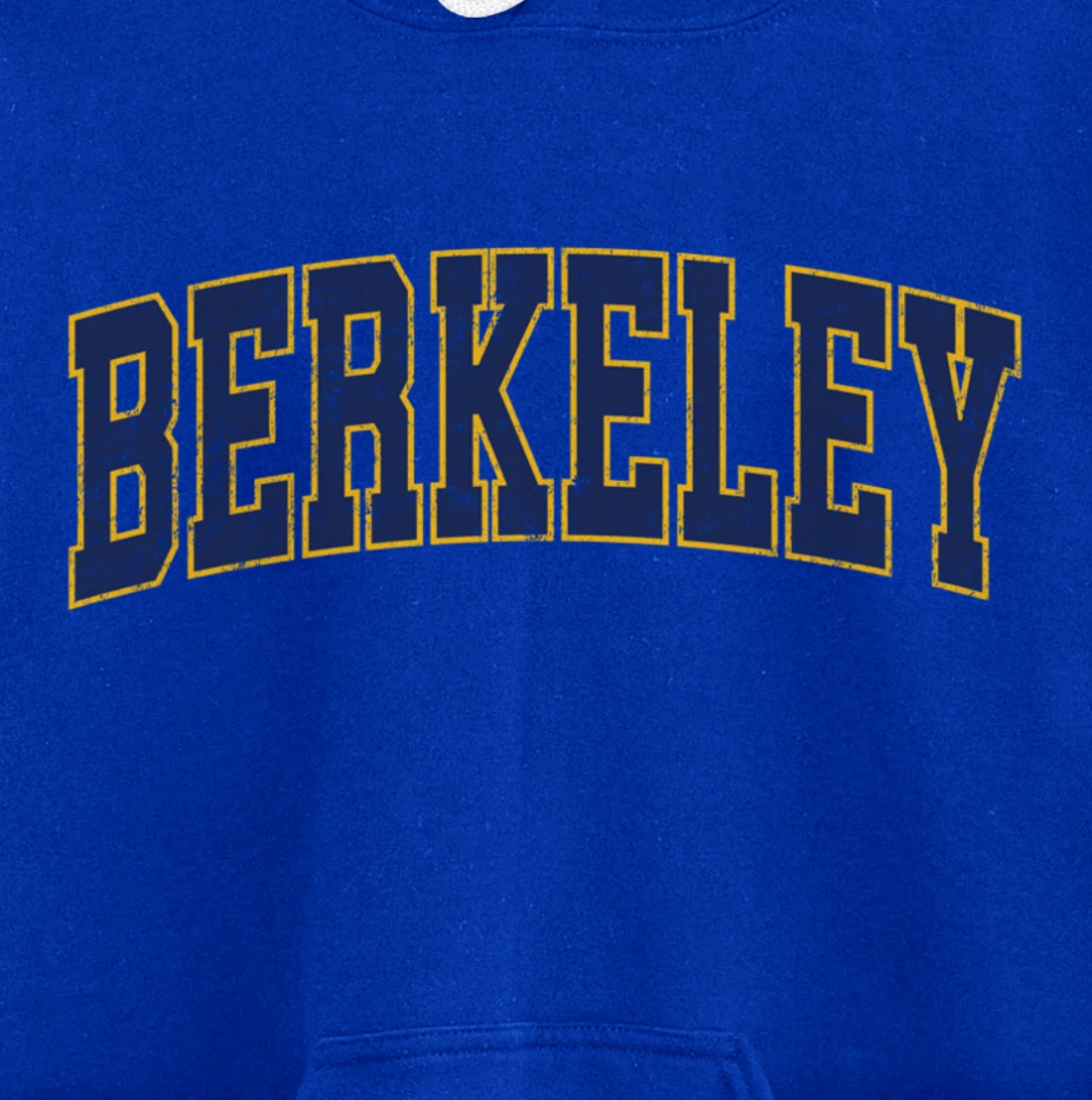 Berkeley California CA Vintage Athletic Sports Design Pullover Hoodie