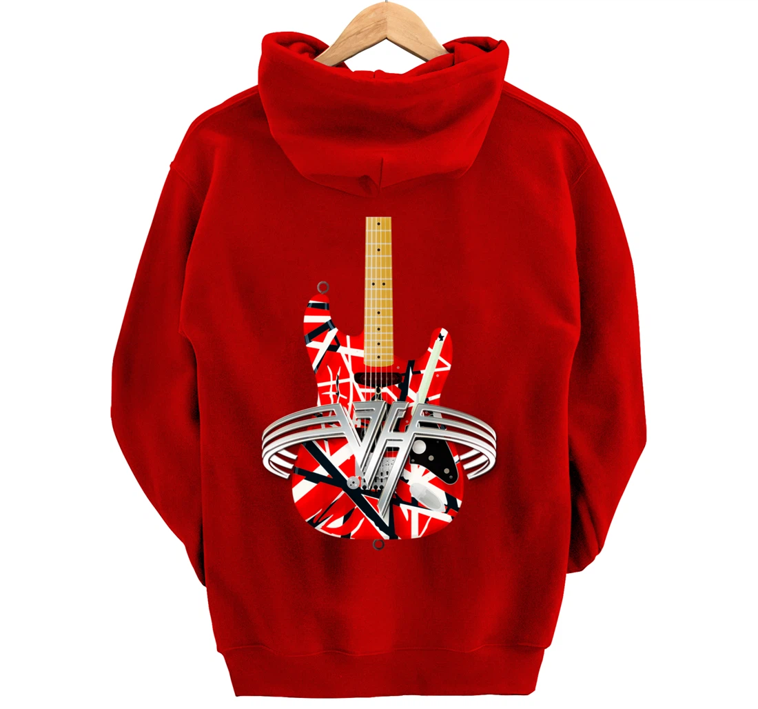 Vintage Classical Six String Electric Guitars Men, Women Pullover Hoodie