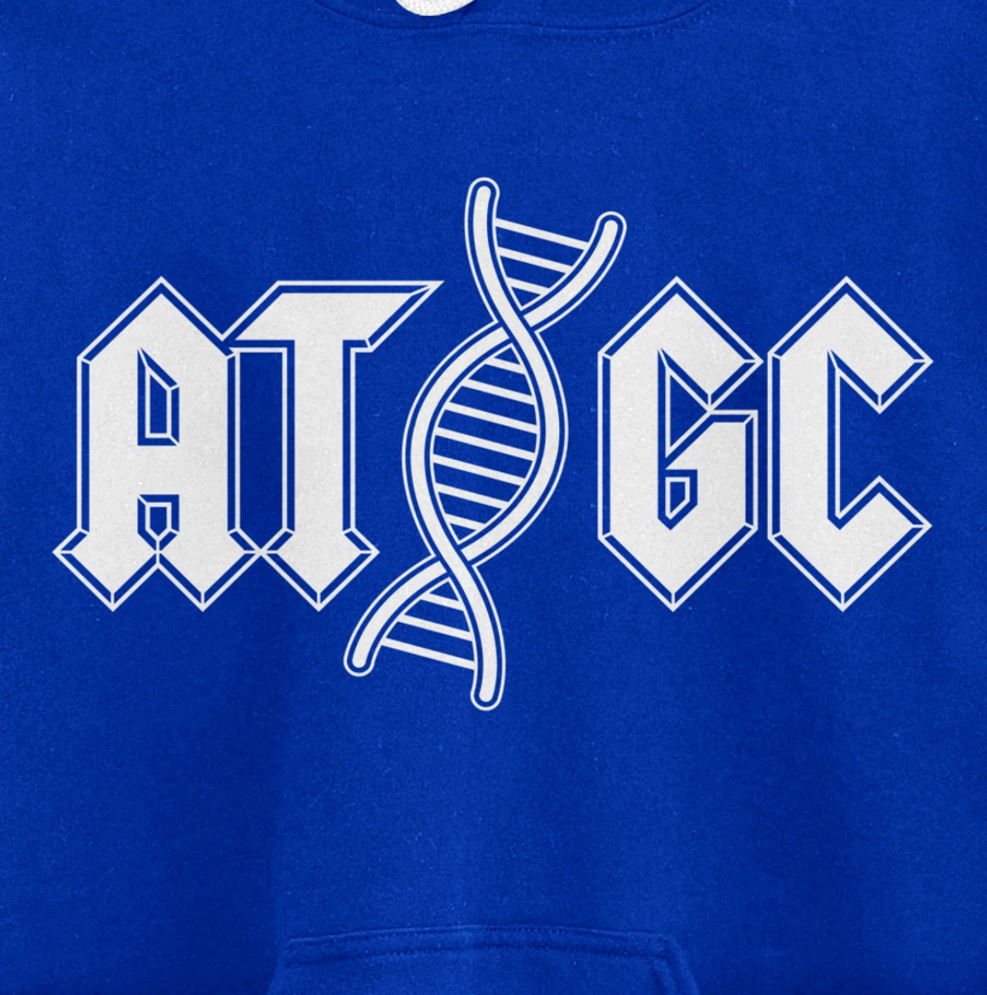 DNA ATGC Nucleotides Biology Chemistry Science Teacher Pullover Hoodie
