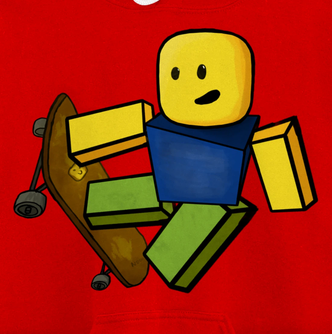 Noob Skater Pullover Hoodie