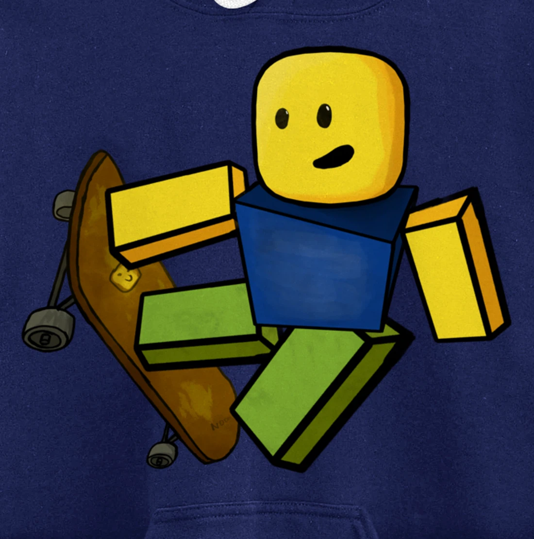 Noob Skater Pullover Hoodie