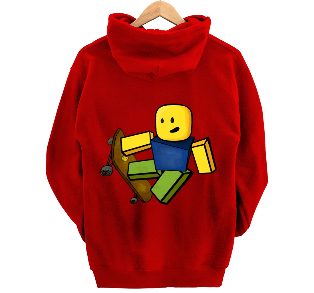 Noob Skater Pullover Hoodie