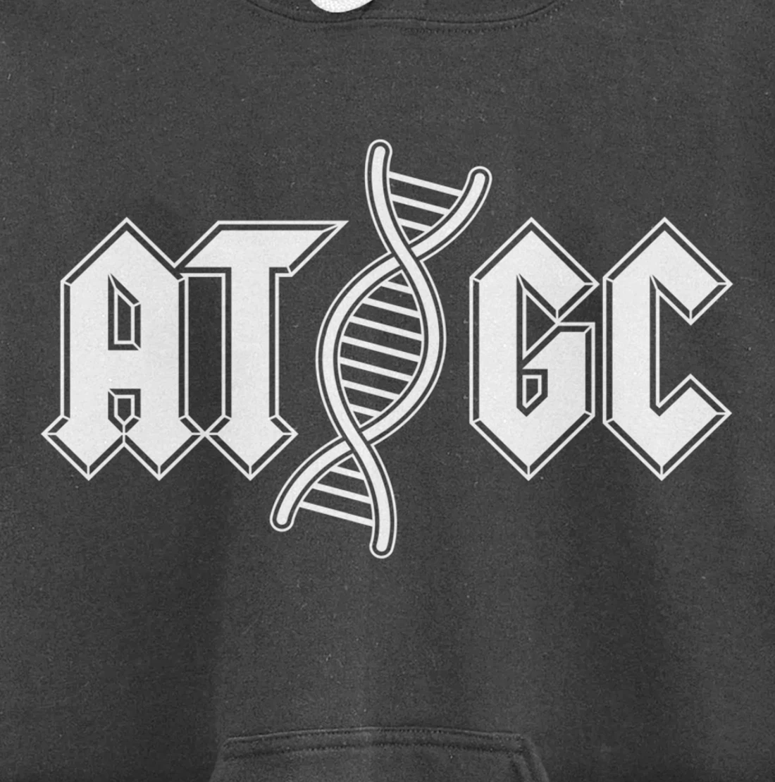 DNA ATGC Nucleotides Biology Chemistry Science Teacher Pullover Hoodie