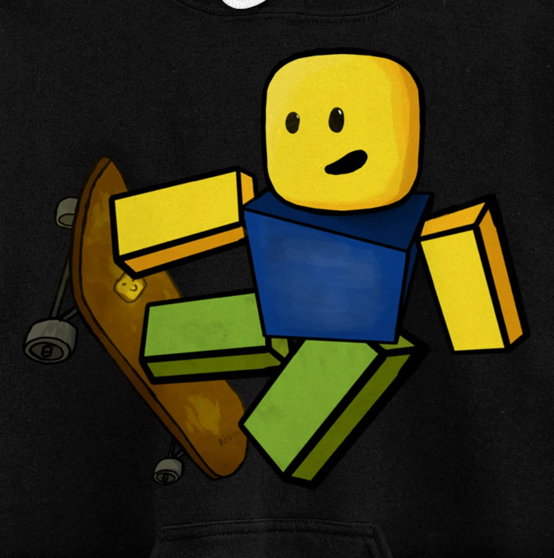 Noob Skater Pullover Hoodie