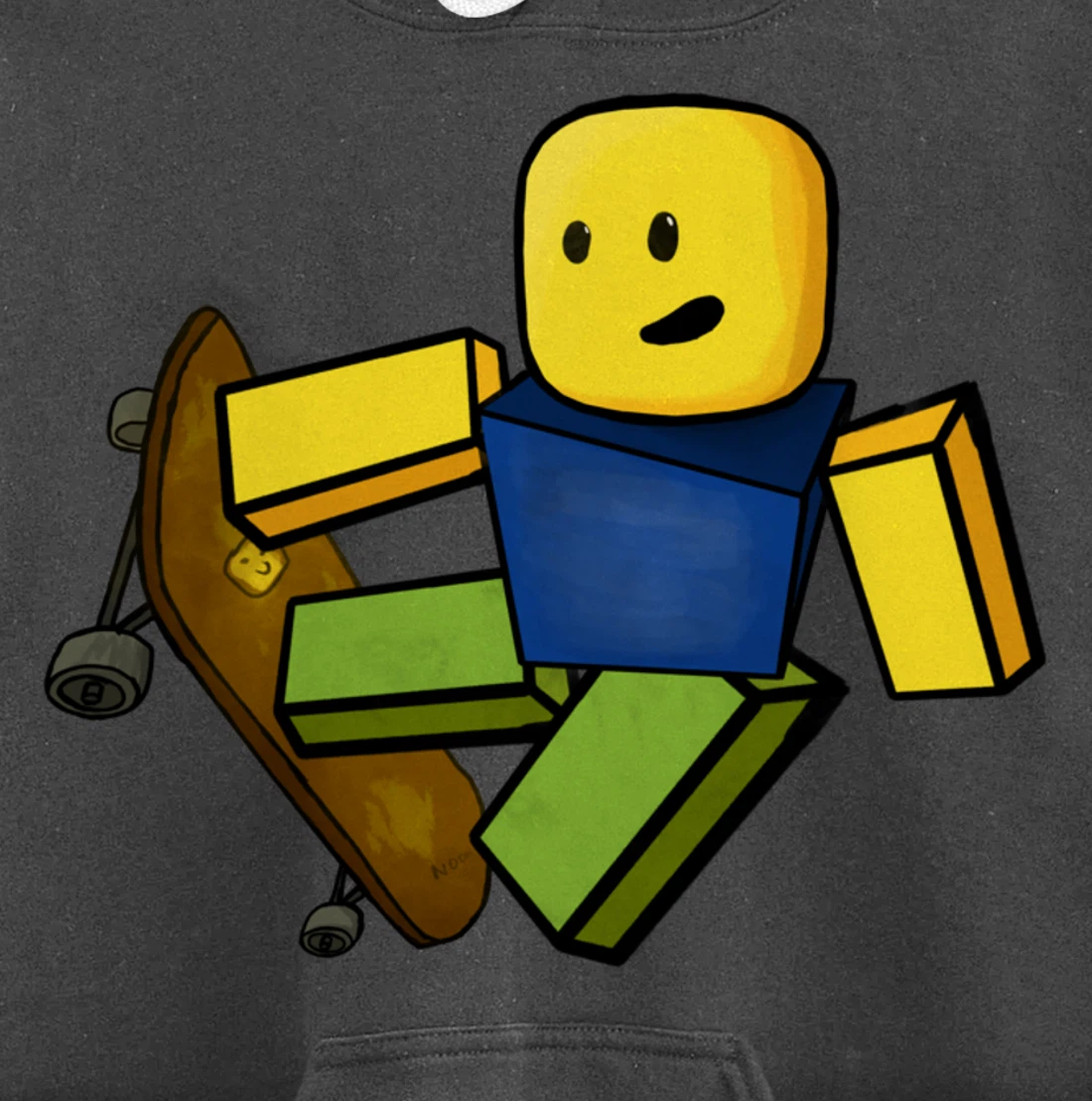 Noob Skater Pullover Hoodie