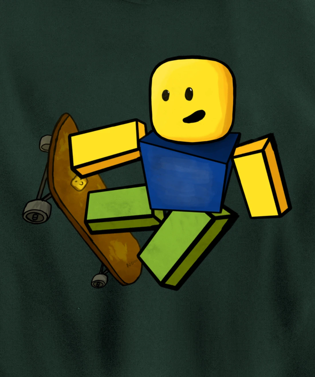 Noob Skater Pullover Hoodie