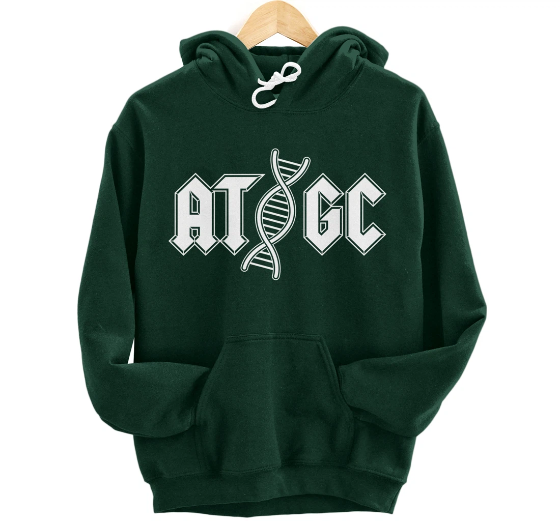DNA ATGC Nucleotides Biology Chemistry Science Teacher Pullover Hoodie