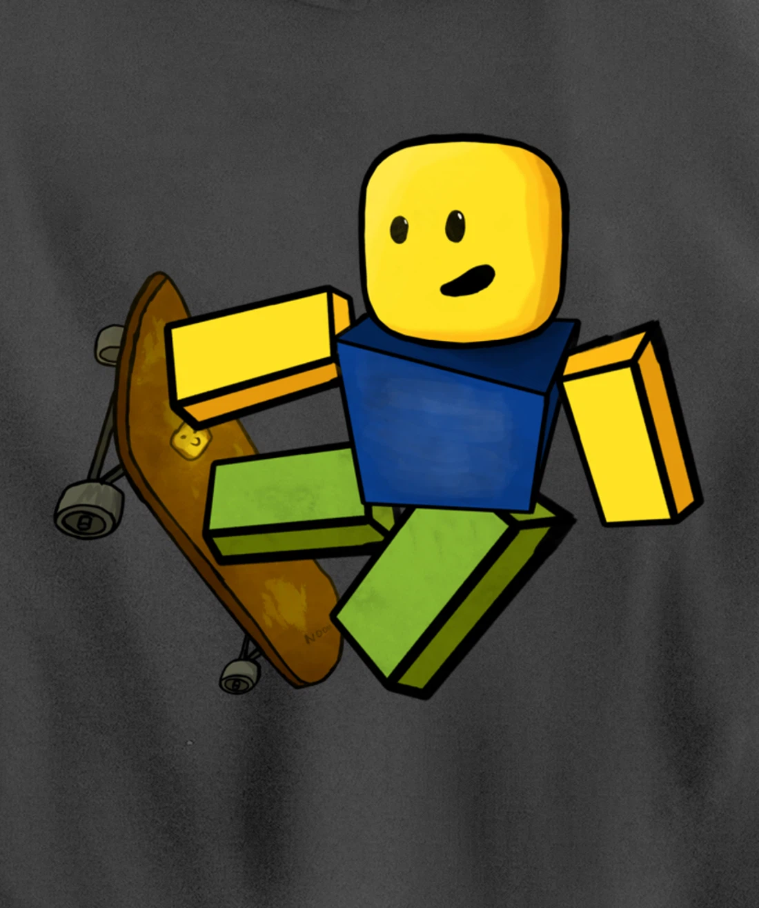 Noob Skater Pullover Hoodie