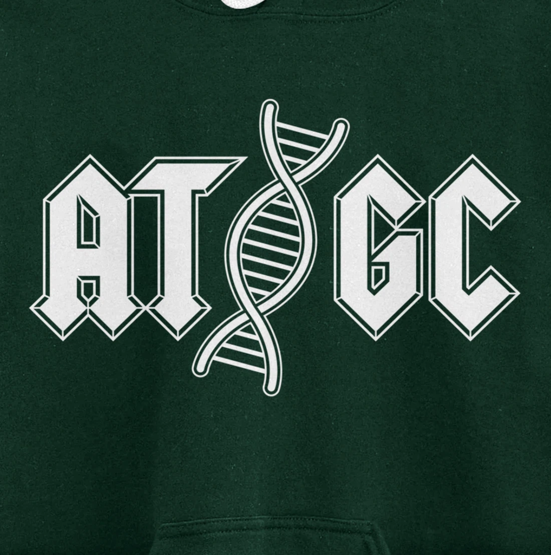 DNA ATGC Nucleotides Biology Chemistry Science Teacher Pullover Hoodie
